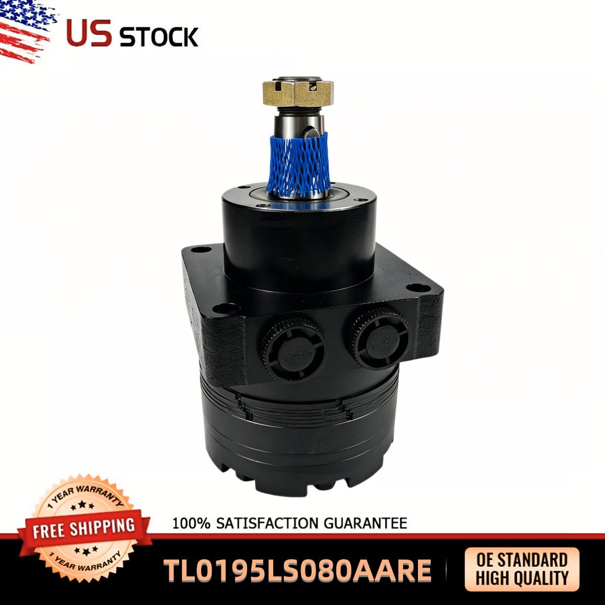 TL0195LS080AARE Hydraulic Motor For C14 C16 C12X C16X C24X Ditch Witch TL0195LS080AARE Hydraulic Motor For C14 C16 C12X C16X C24X Ditch Witch