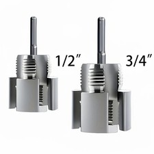 2pcs Integrated Internal & External Pipe Threading-Tool,PVC Pipe Threader Kit picture