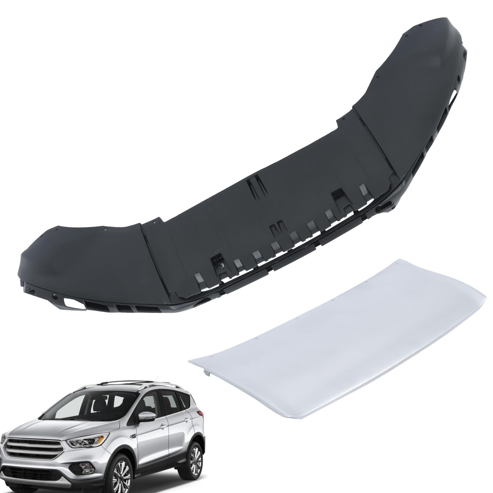 Textured Black Front Bumper Lower Valance Textured Black Front Bumper Lower Valance