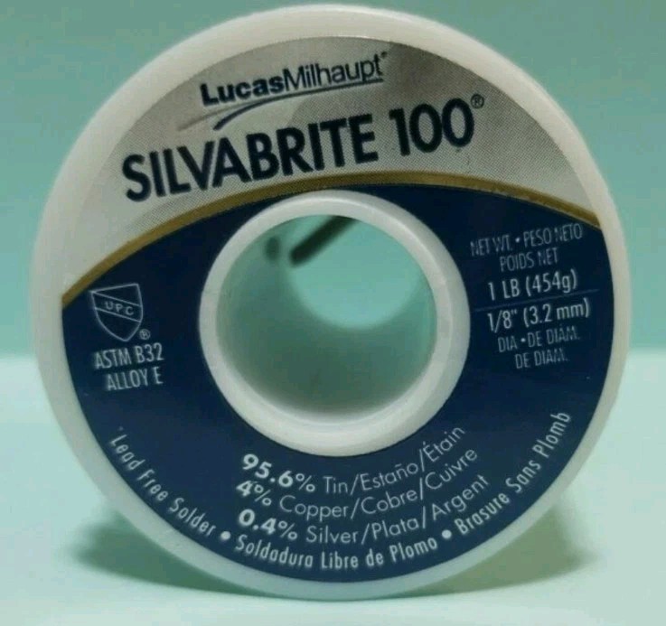 Lucas-Milhaupt 56761 Silvabrite 100 Solder Lucas-Milhaupt 56761 Silvabrite 100 Solder