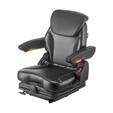 Forklift Seat Tractor Suspension Seat Fold Down  Adjustable Back & Headrest picture