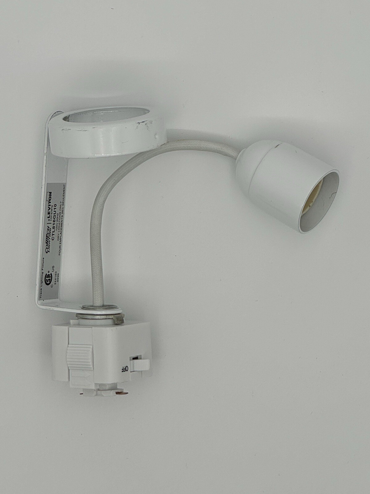 BRAND NEW LEVITON CONTECH CTL816GU10-P TRACK HEAD 120V 