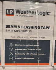 LP Weather Logic Seam & Flashing Tape 3-3/4” x 30yd - 12 Roll Case picture