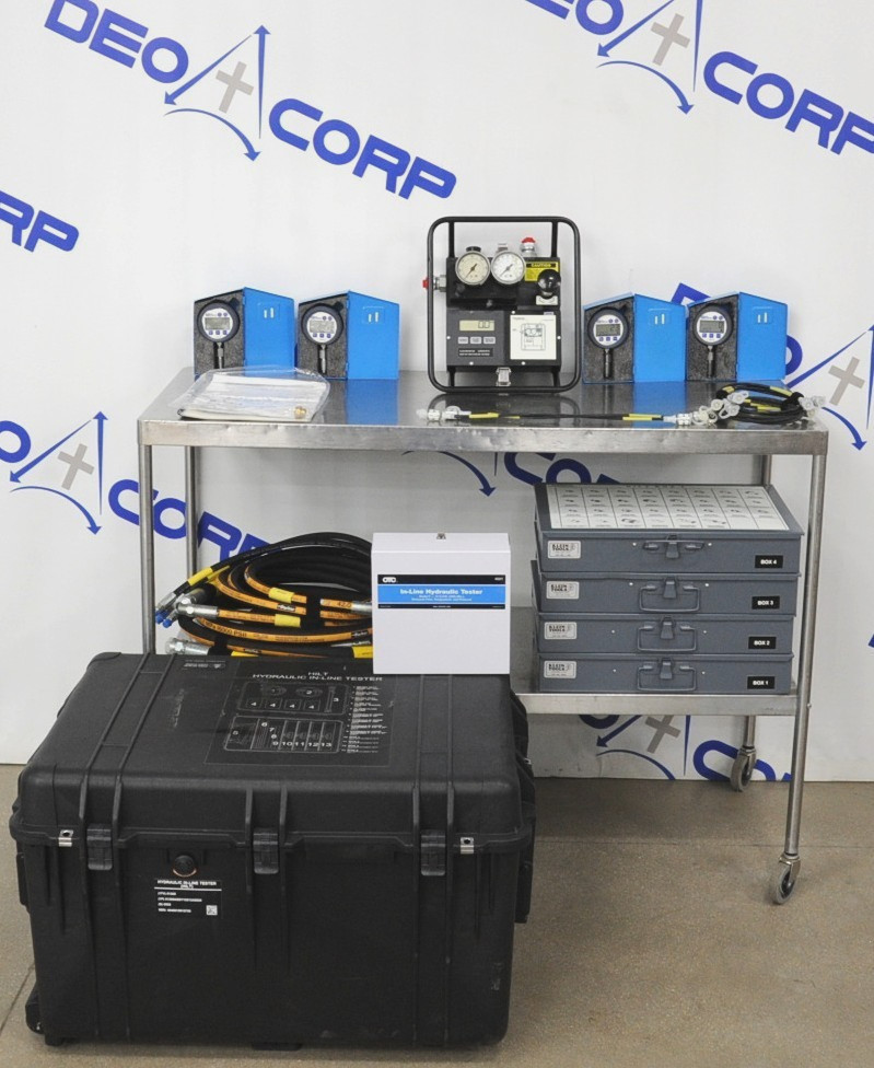 SPX OTC Model C-75 GPM Flow Temperature & Pressure In-Line Hydraulic Tester 4221 SPX OTC Model C-75 GPM Flow Temperature & Pressure In-Line Hydraulic Tester 4221