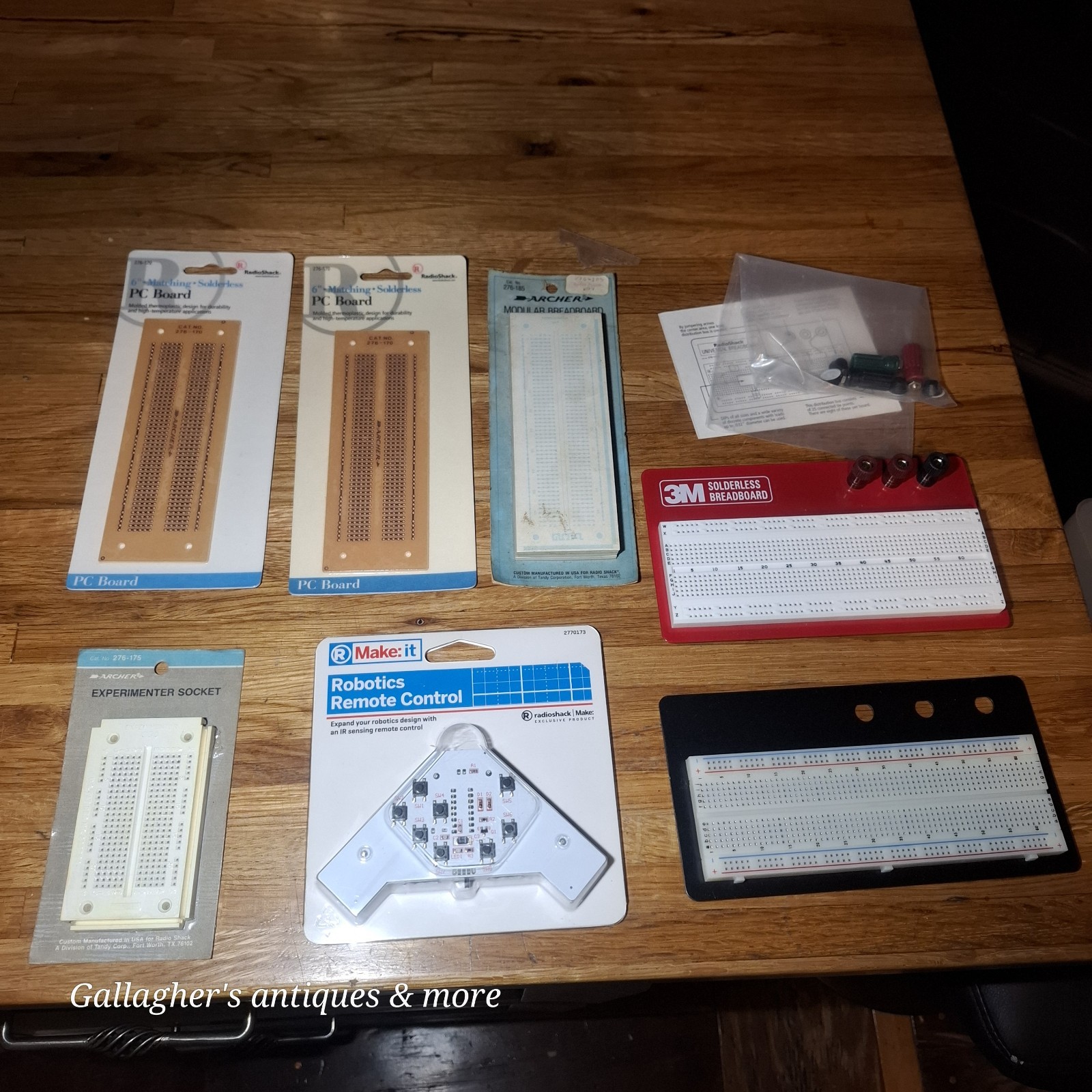 Vintage RadioShack Archer 3M Solderless Breadboard PC Board Robotics Lot NOS Vintage RadioShack Archer 3M Solderless Breadboard PC Board Robotics Lot NOS