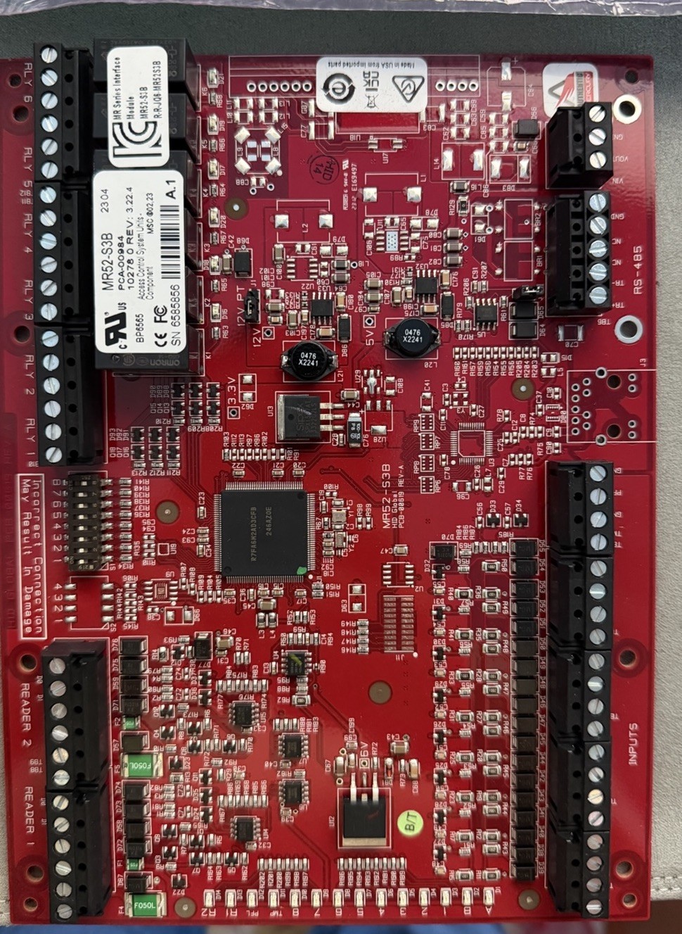New Mercury Security MR52-S3B Interface Module