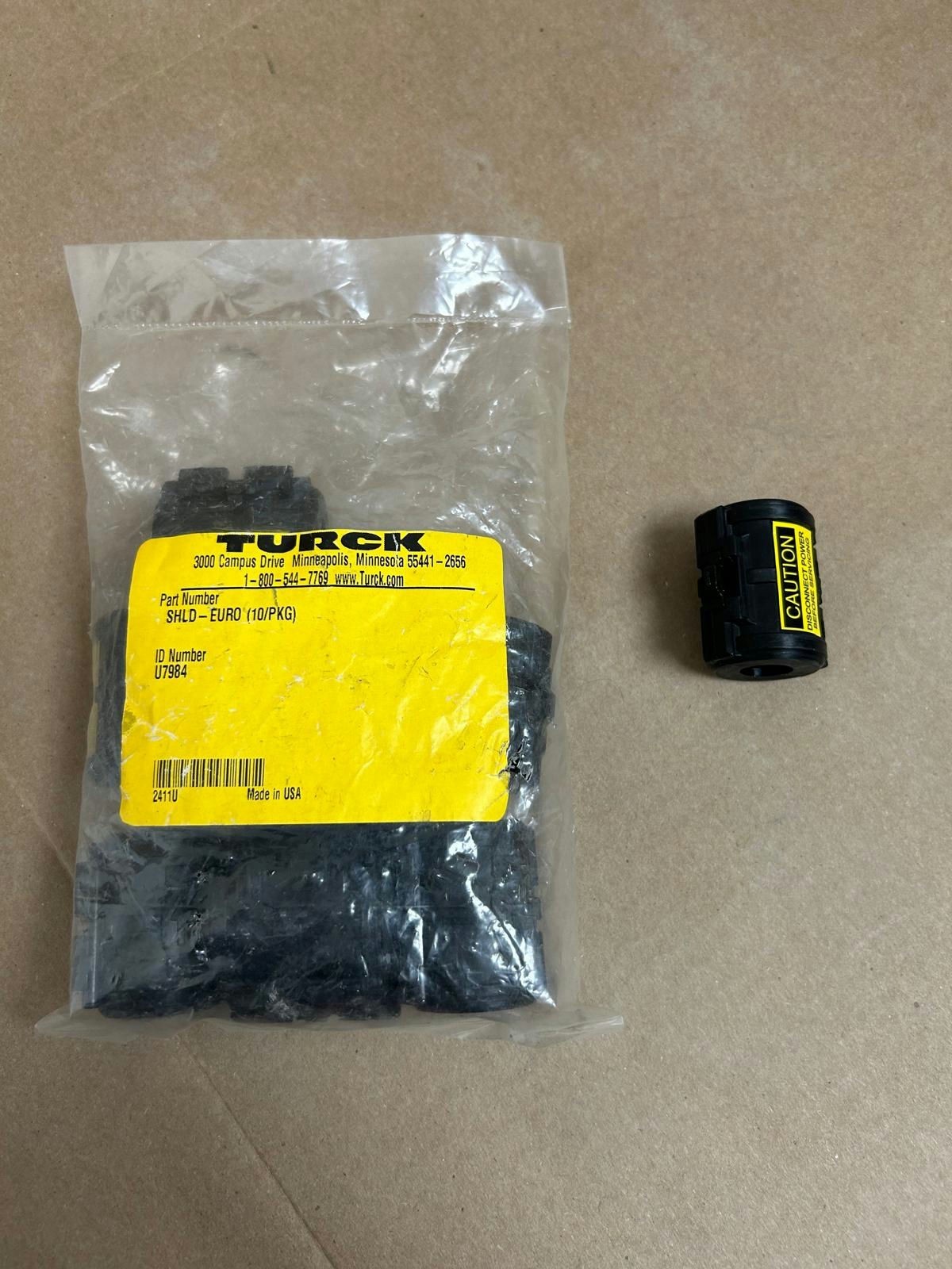 SHLD-EURO U7984 TURCK (10/PKG) - NETWORK CORDSET ACCESSORY SHLD-EURO U7984 TURCK (10/PKG) - NETWORK CORDSET ACCESSORY