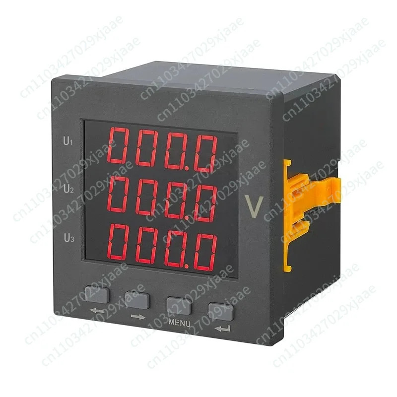 Intelligent Digital Display Three-phase Voltmeter, AC Voltage Meter