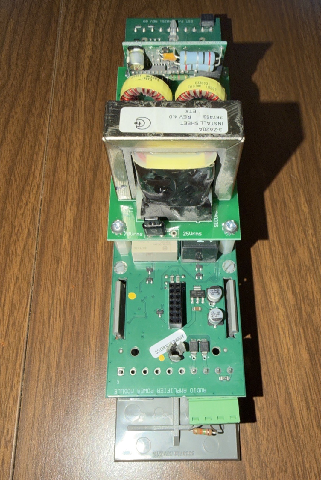 NEW EDWARDS 3-ZA20A 20 Watt Zoned Amplifier Class A EST-3 Fire Alarm