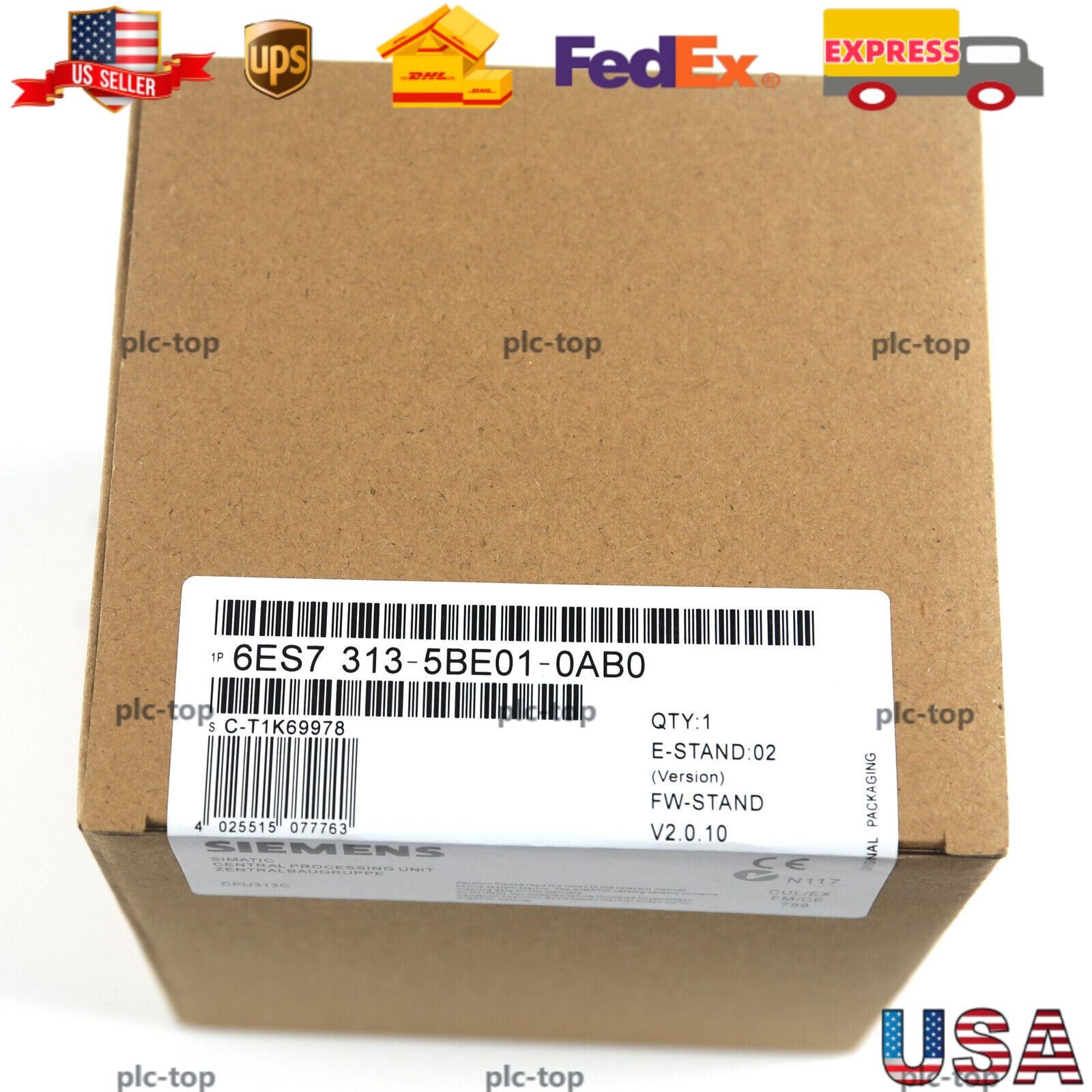 New Siemens 6ES7 313-5BE01-0AB0 6ES7313-5BE01-0AB0 US FREE TAX