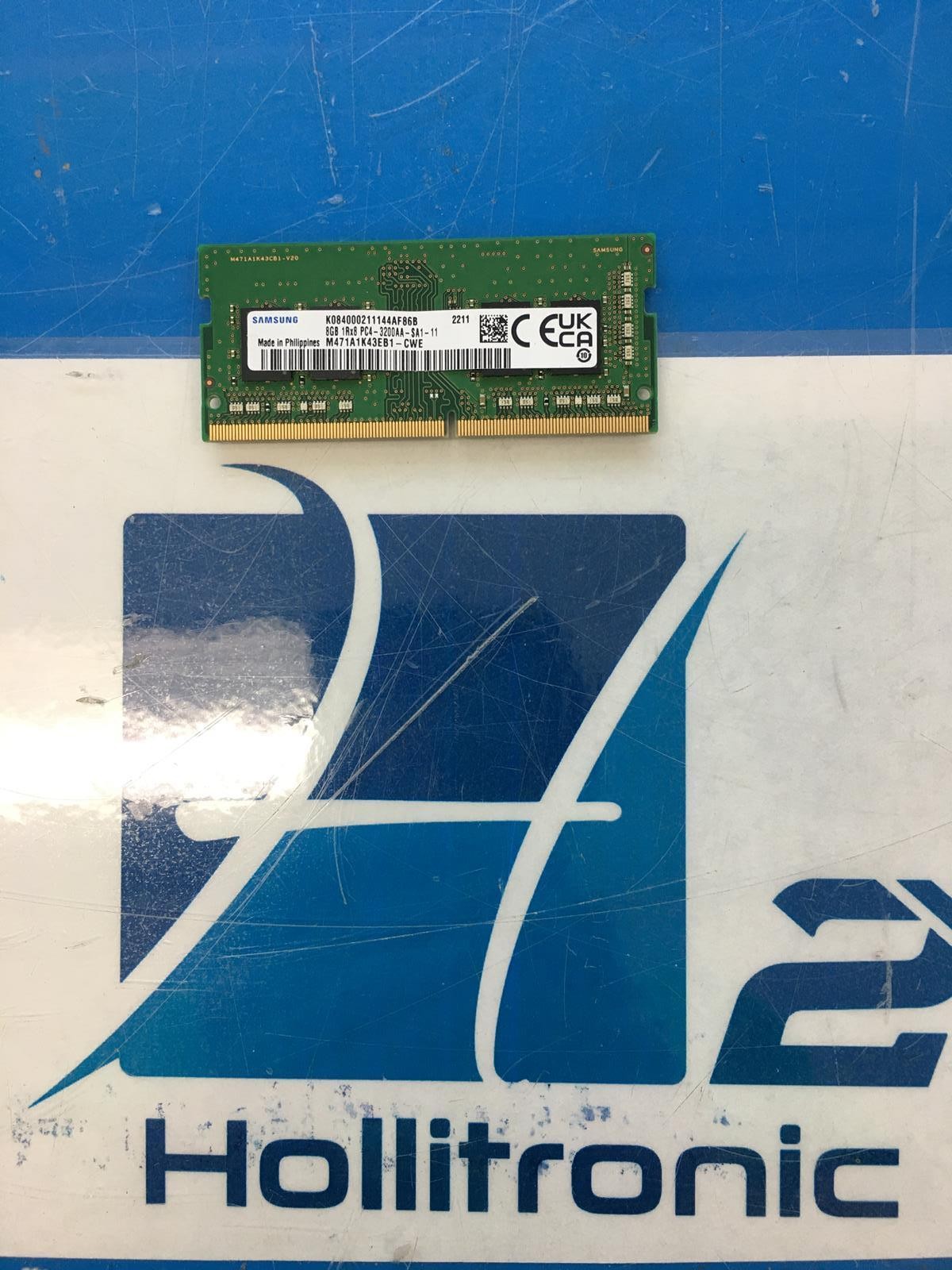 SAMSUNG M471A1K43EB1-CWE 8GB 1Rx8 PC4-3200 SODIMM LAPTOP RAM
