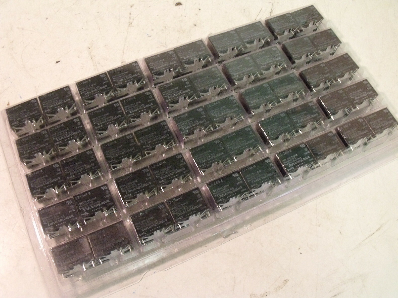 (50) NIB Takamisawa LZ-24H-K Relays (50) NIB Takamisawa LZ-24H-K Relays