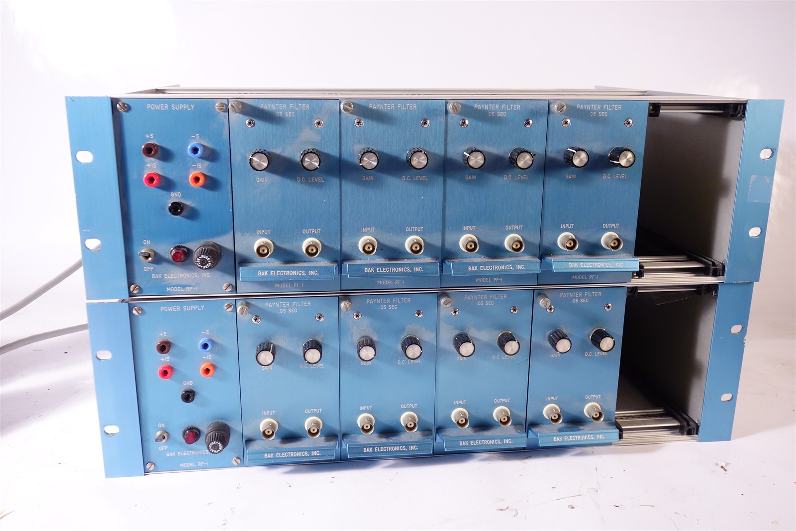 Bak Electronics RP-1 Rackmount Power Supplies + Paynter Filters Bak Electronics RP-1 Rackmount Power Supplies + Paynter Filters