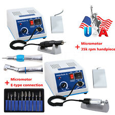 Dental Lab Marathon-III Electric Micromotor /Contra Angle Straight Handpiece Kit picture