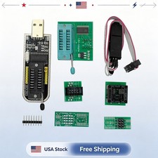EEPROM BIOS USB Programmer CH341A+SOIC8 Clip+1.8V Adapter+SOIC8 Adapter picture