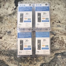 Lot of 4 Eaton BRP120A1CS 20-Amp All In One Breaker AFCI/GFCI ( PlugOn Neutral picture