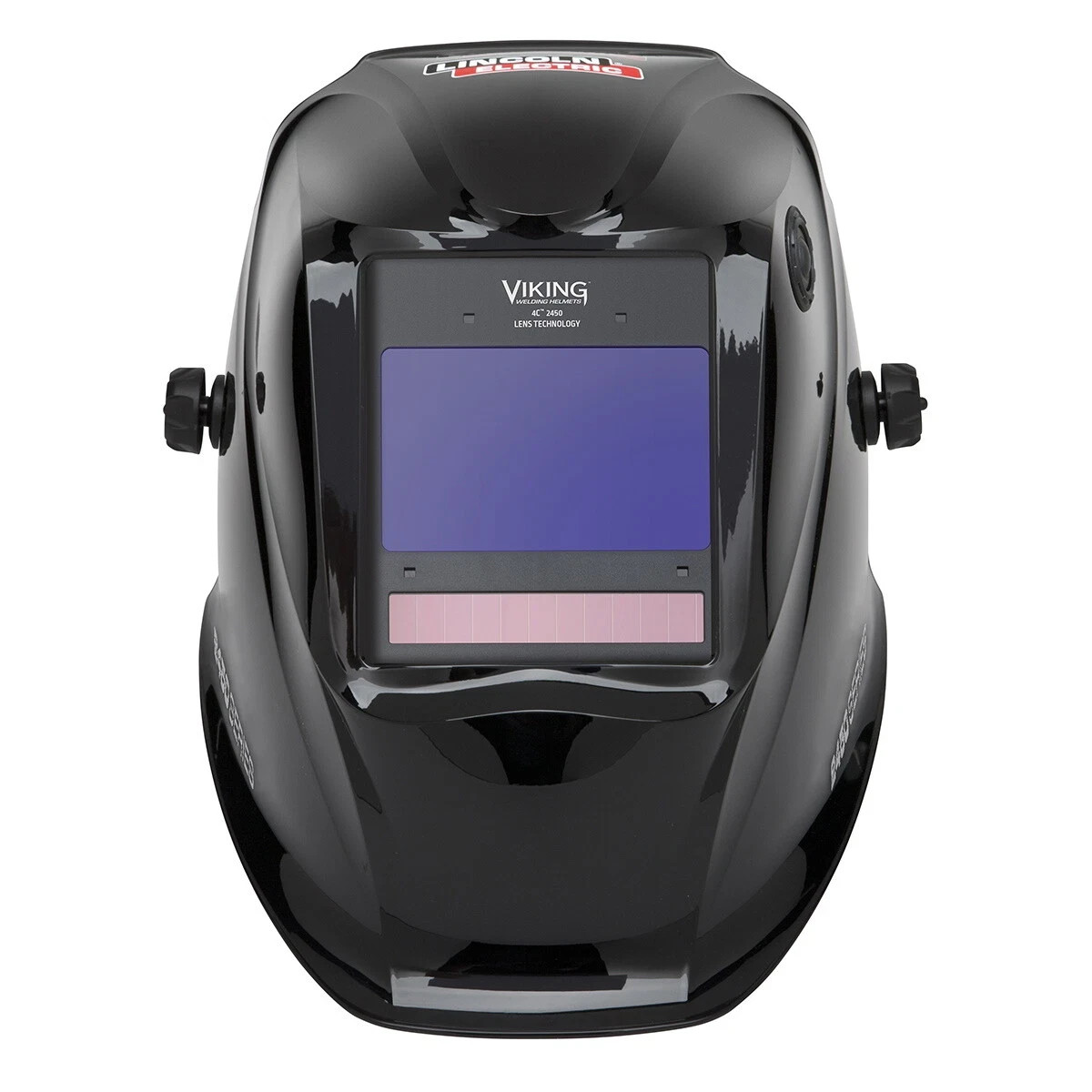 Lincoln Electric Viking 2450 Black, Auto Darkening Welding Helmet with 4C Lens T