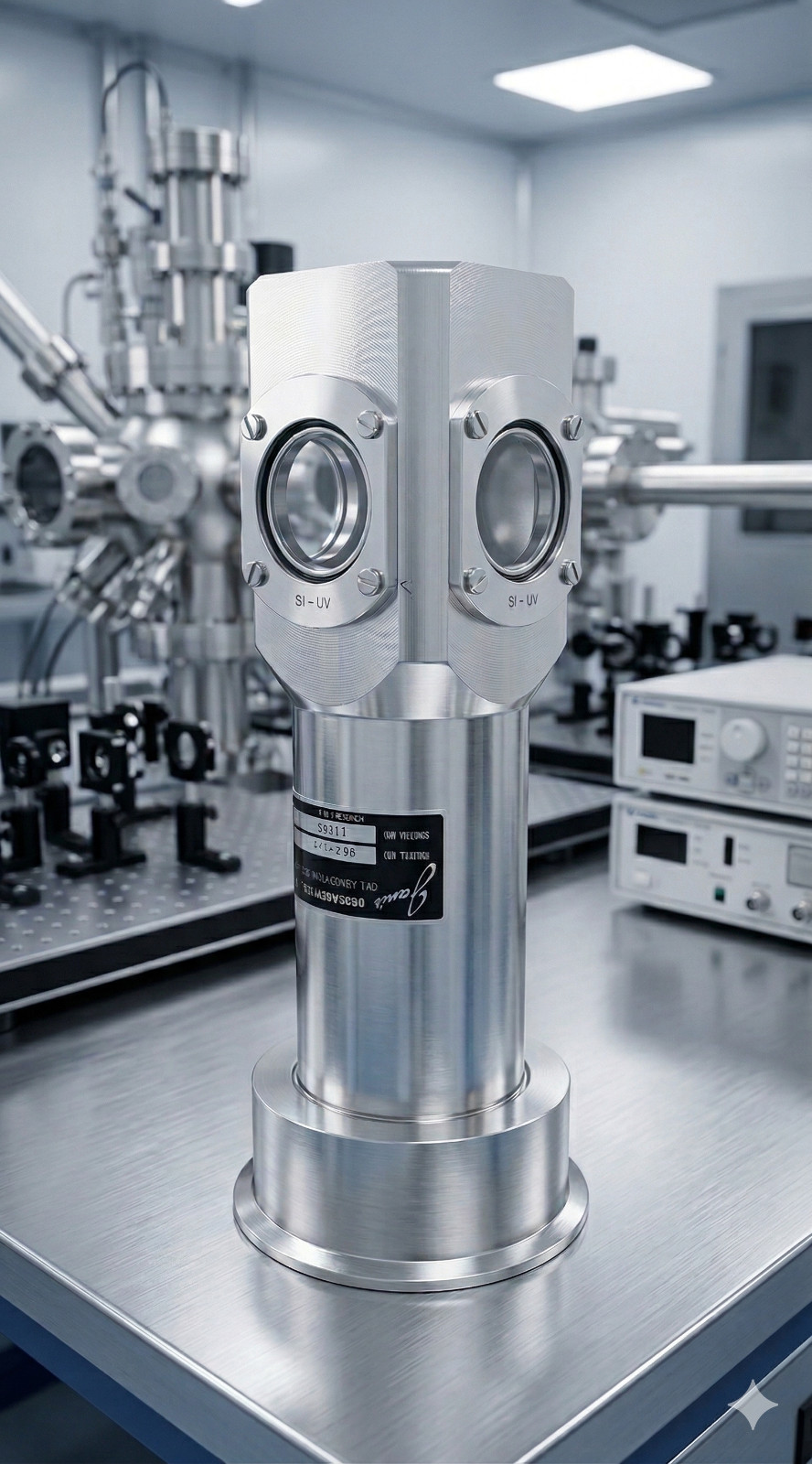 JANIS RESEARCH | SHI-4-5 | OPTICAL CRYOSTAT COMMAND SHELL | UV FUSED SILICA