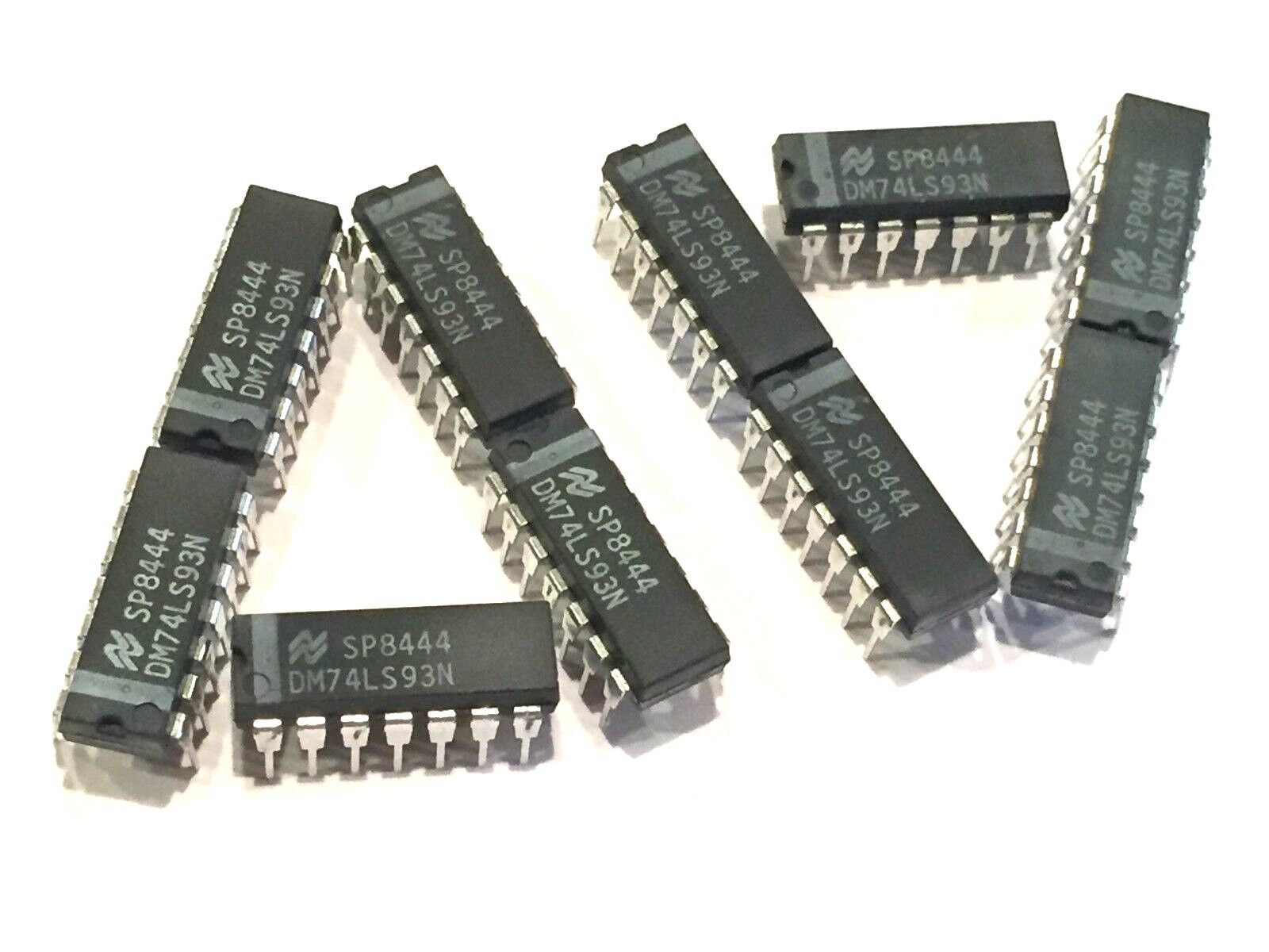 10 pcs National DM74LS93N 74LS93N 14 Pin IC Integrated Circuit
