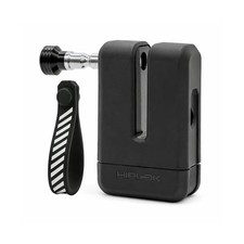 Hiplok MD1000 Anti-Angle Grinder Motorcycle Disc Lock (All Black) | High Secu... picture