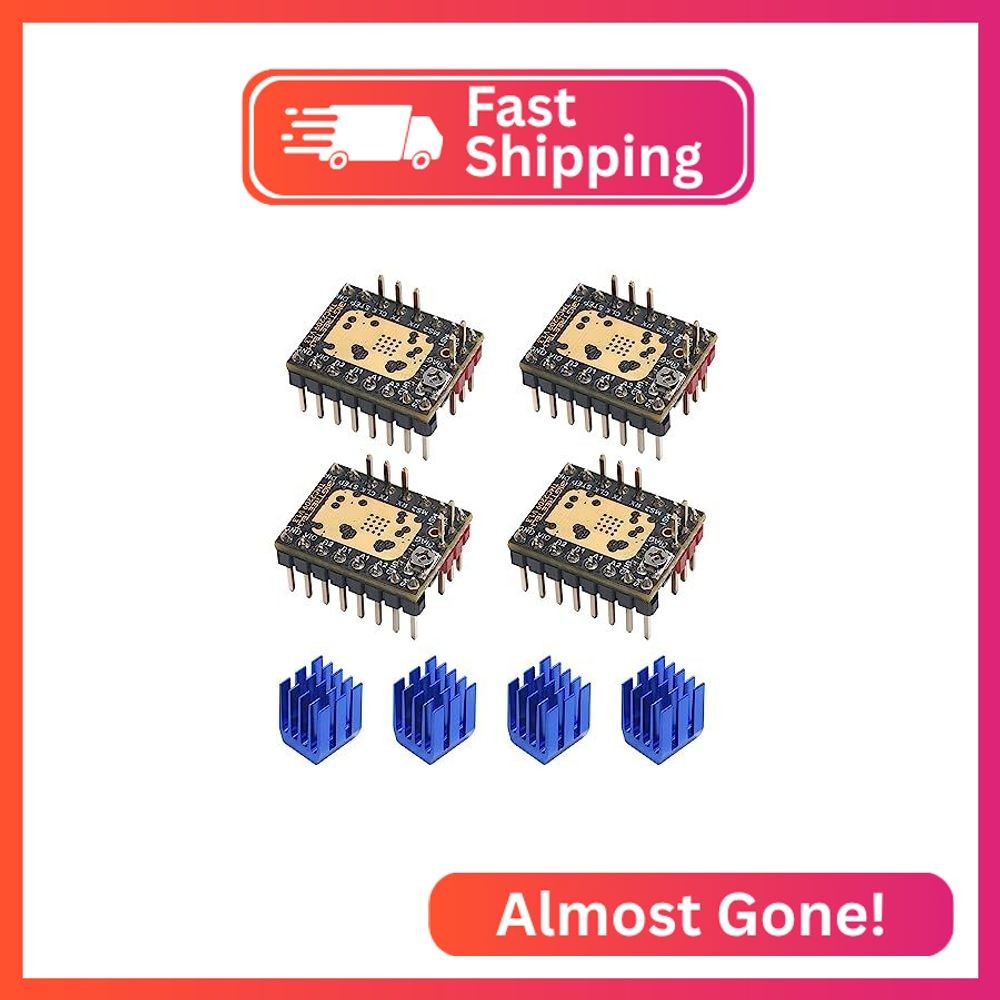 BIGTREETECH TMC2209 V1.3 Stepper Motor Driver, 2.8A UART/DIR/Step Mode