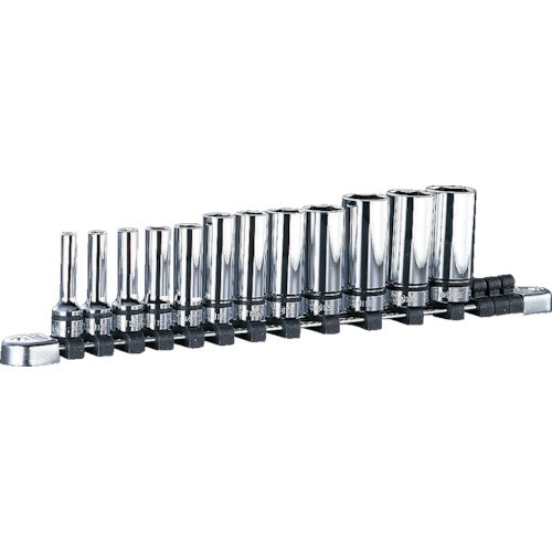 NEPROS NTB3L12A 9.5 sq. Deep Socket Set (12-piece set) 9.5mm socket length NEPROS NTB3L12A 9.5 sq. Deep Socket Set (12-piece set) 9.5mm socket length