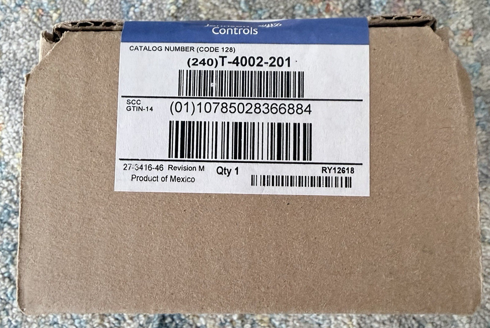 Johnson Controls T-4002-201 Thermostat NIB