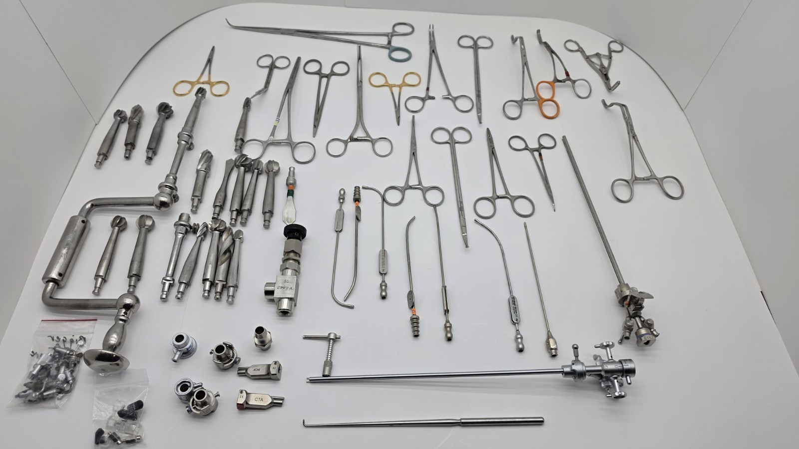 Lot of (55) Gyrus ACMI, Aesculap Plus more Surgical Instruments #23 Lot of (55) Gyrus ACMI, Aesculap Plus more Surgical Instruments #23