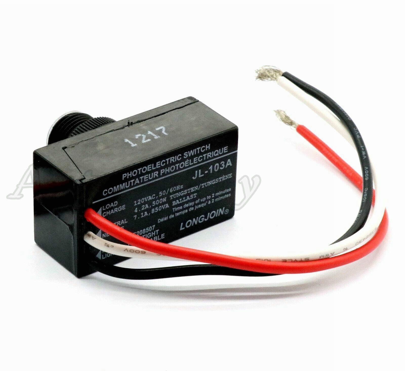 New Outdoor Electric Resistor Photocell Light Control Sensor Switch JL103 USA New Outdoor Electric Resistor Photocell Light Control Sensor Switch JL103 USA