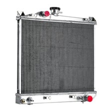 3 Row Direct Aluminum Radiator for 1987 1999 Dodge Dakota Pickup 2 2L 2 5L 3 9L picture