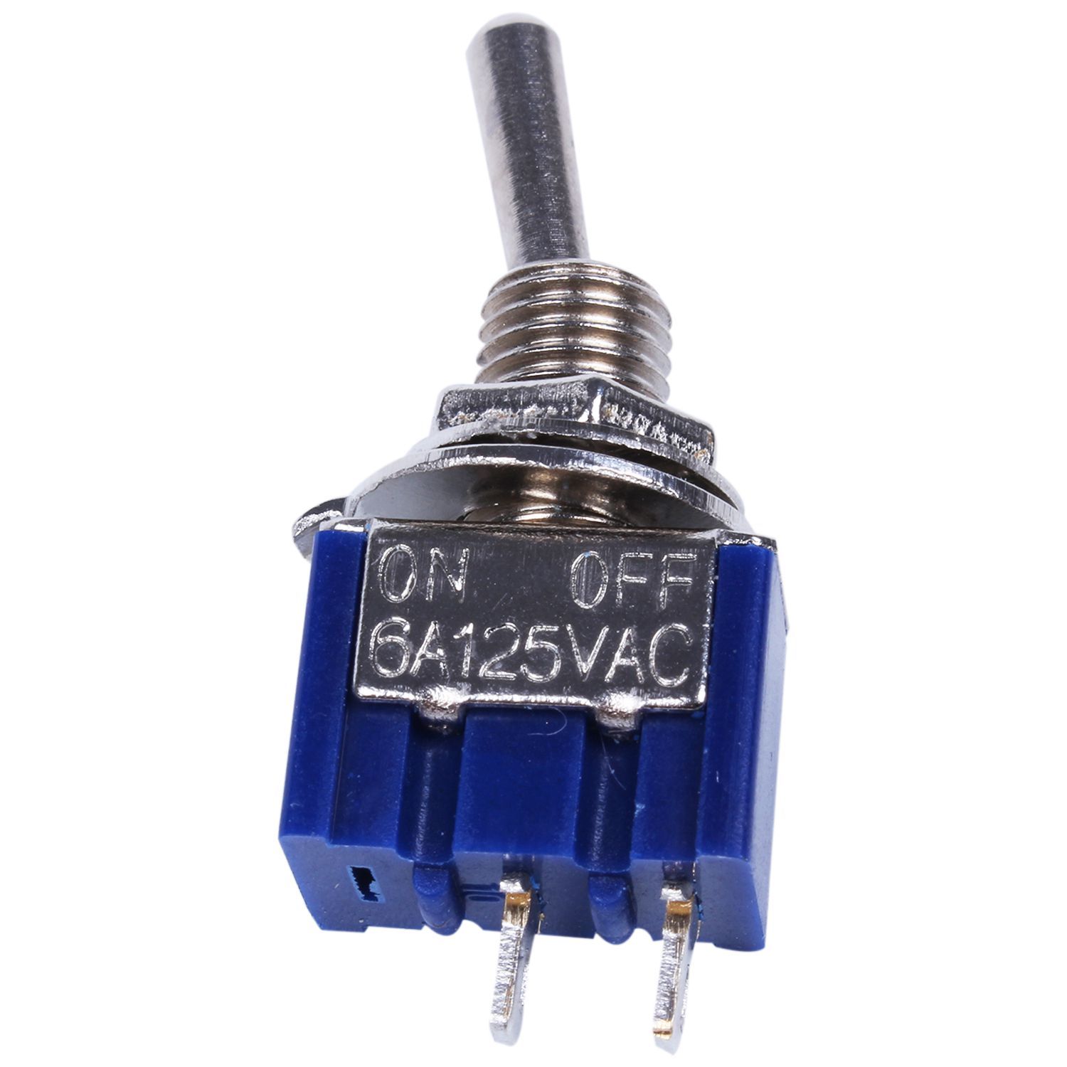 50pcs MTS-101 2 Pin SPST ON-OFF 2 Position 125VAC Mini Toggle Switches 50pcs MTS-101 2 Pin SPST ON-OFF 2 Position 125VAC Mini Toggle Switches