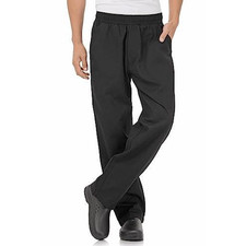 Chef Works Men's Better Built Baggy Pants X-Large, Black picture