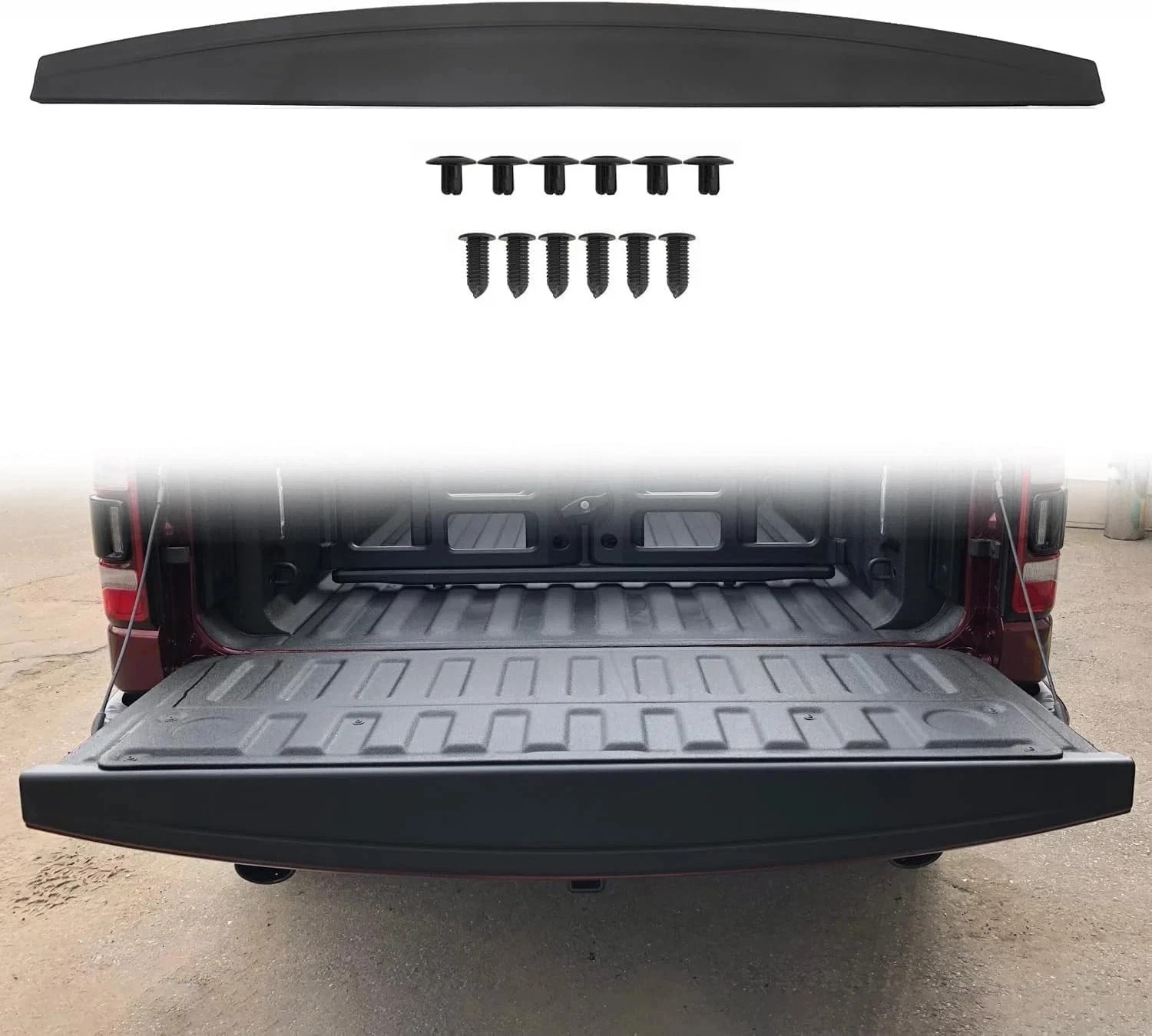Tailgate Protector Spoiler Top Cap For 2019-2024 Dodge Ram 2500 3500 68364364AA