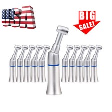 10pcs NSK Style Dental Slow Low Speed Handpiece Contra Angle Push Button E-Type picture