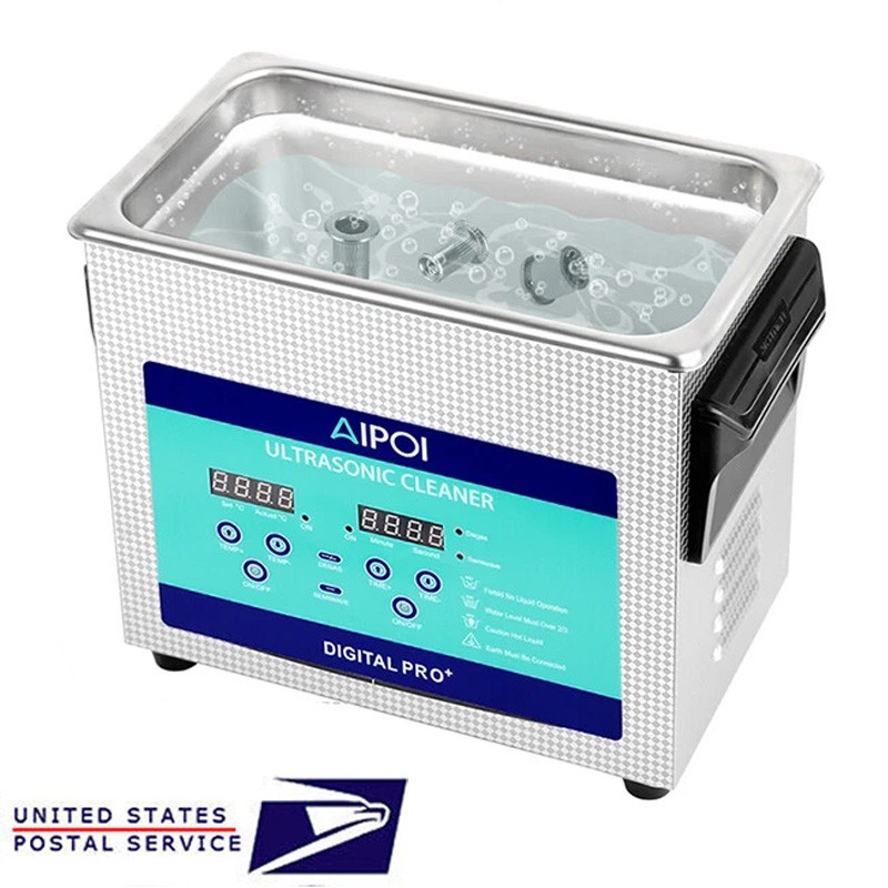 AIPOI 3.2L Ultrasonic Cleaner with Timer Heating Machine Digital Sonic Cleaner AIPOI 3.2L Ultrasonic Cleaner with Timer Heating Machine Digital Sonic Cleaner