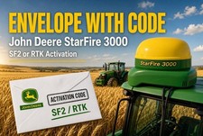Envelope w/code for John Deere Starfire 3000 SF2 or RTK Ready picture