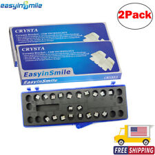 2Pack Easyinsmile Ceramic Brackets Orthodontic Dental Tooth Braces Roth/MBT Hook picture
