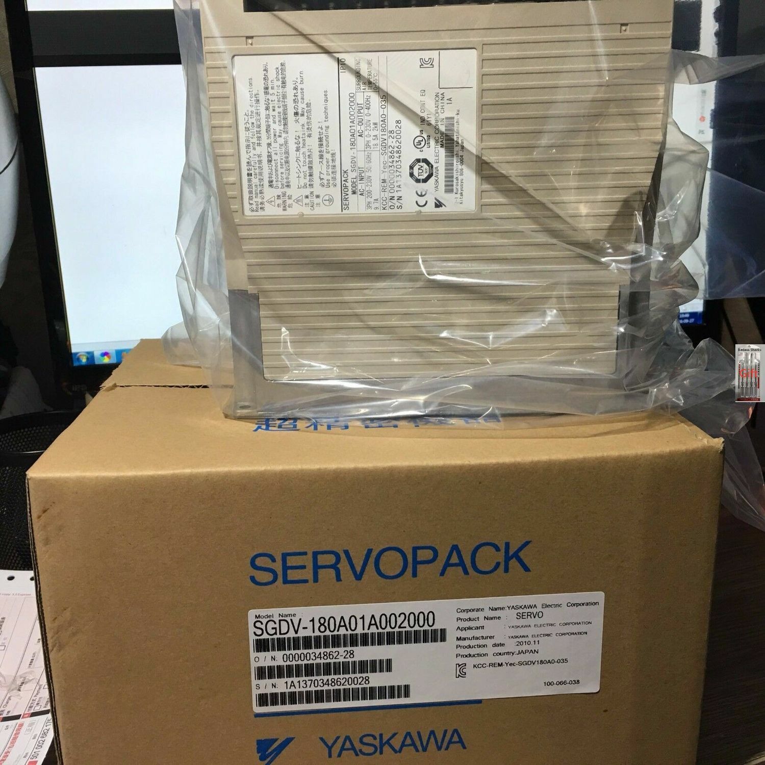 Yaskawa SGDV-180A01A002000 Servo Driver 1PC New Expedited Shipping Yaskawa SGDV-180A01A002000 Servo Driver 1PC New Expedited Shipping