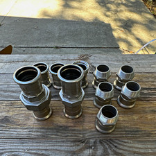 Viega ProPress 1-1/2” 316L Stainless Steel Fittings Mixed Lot of 10 New picture
