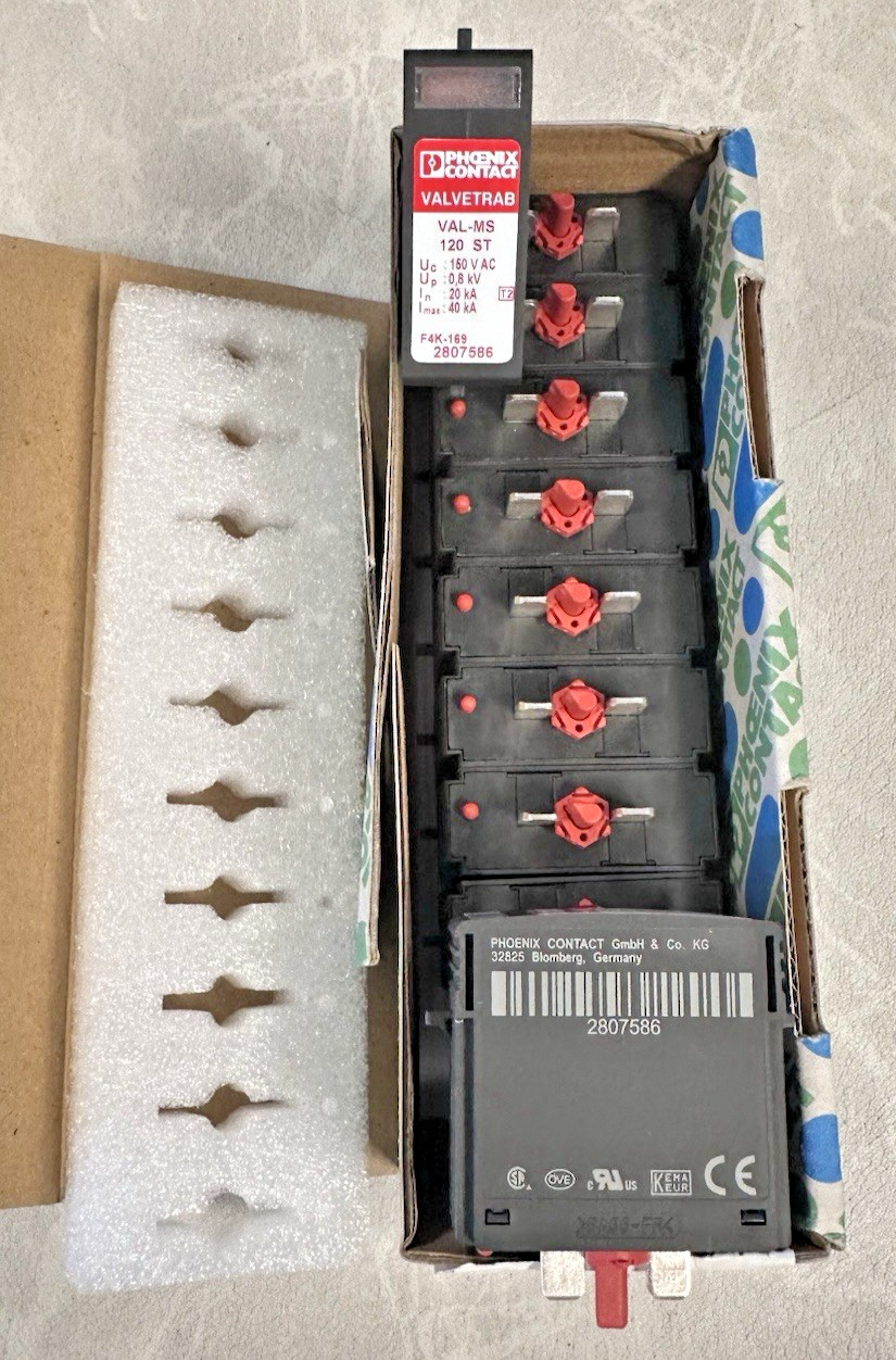 Phoenix Contact VAL-MS 120 ST Surge Protector Phoenix Contact VAL-MS 120 ST Surge Protector