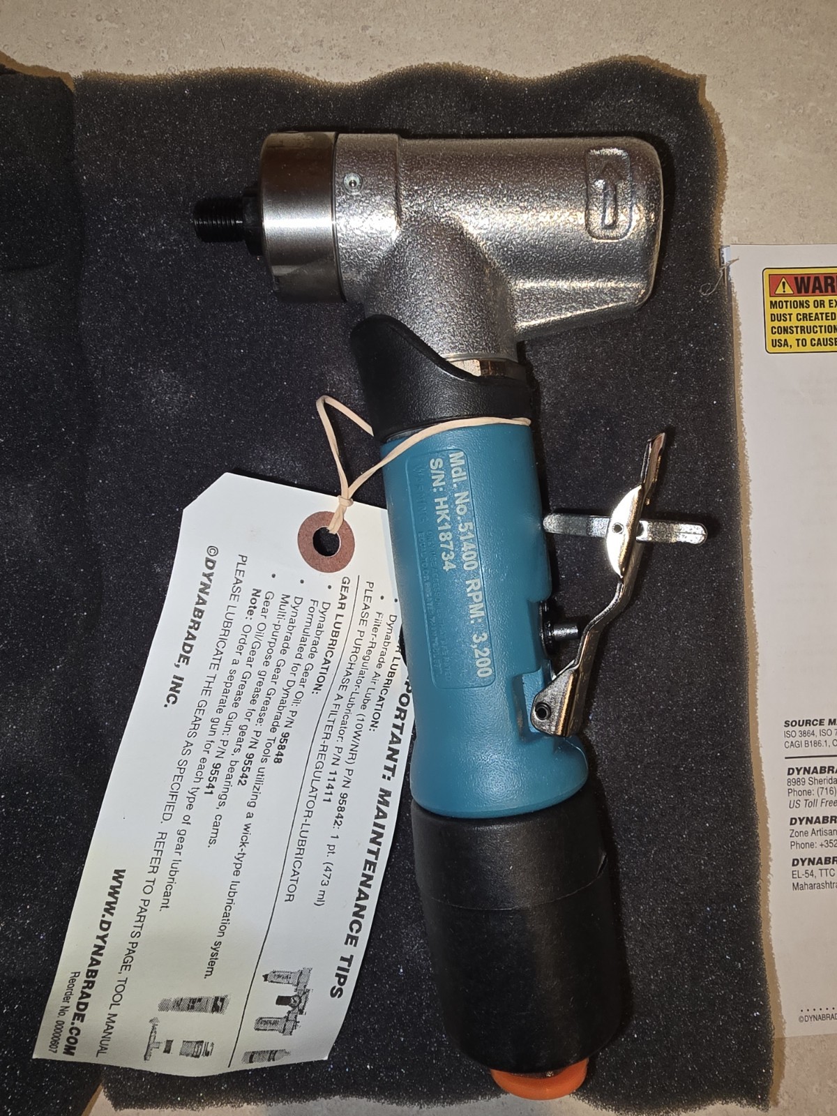 Dynabrade 51400 Rotary Buffer 3 Dynabrade 51400 Rotary Buffer 3