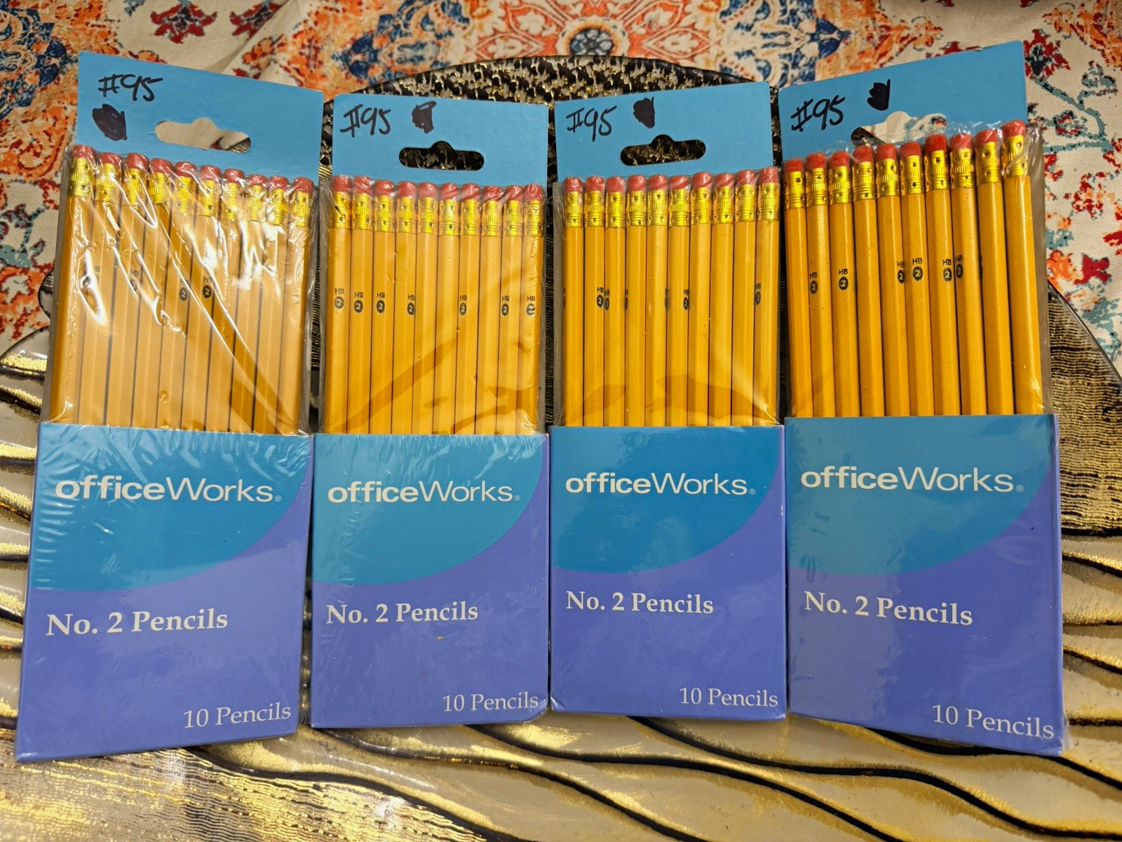 Various vintage pencils incl Dixon No. 2 HB Standard Wooden Pencils,16 packs Various vintage pencils incl Dixon No. 2 HB Standard Wooden Pencils,16 packs