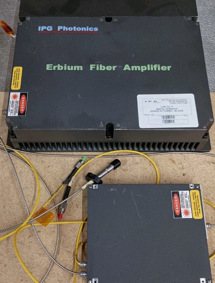 Erbium Fiber Amplifier LDR-3U-IT IPG Photonics Accessories + Erbium Fiber Amplifier LDR-3U-IT IPG Photonics Accessories +