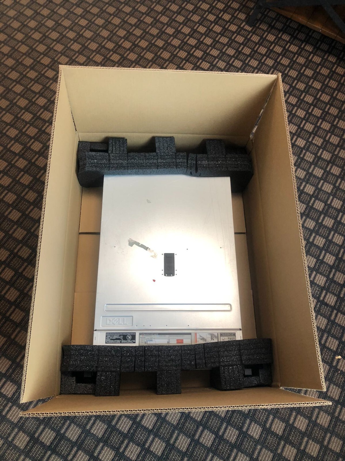 1U 2U Server Shipping Box Packaging PCF Foam Double Wall 275lbs 33 1U 2U Server Shipping Box Packaging PCF Foam Double Wall 275lbs 33