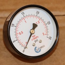 One New Carbo Instruments Dry Pressure Gauage 2.5