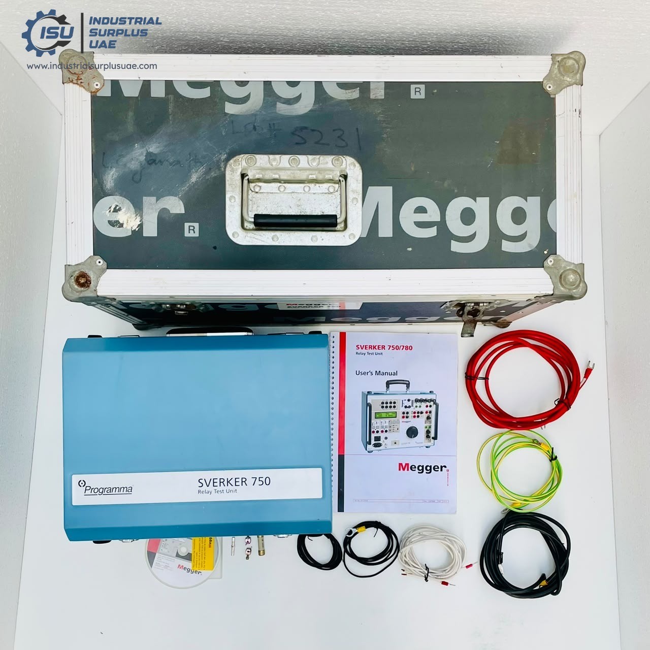 Megger Programma Sverker 750 Relay Test Unit 230V With Accessories Megger Programma Sverker 750 Relay Test Unit 230V With Accessories