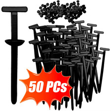 50/1000Pcs Strong Universal Car Nylon Cable Tie Buckles Heavy Duty Self-Locking  picture