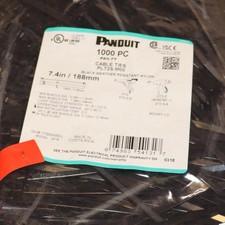One Bag of UV Panduit Cable Ties PLT2S-M00 7.4in 50lb 1000 pc PAN-TY More Avail picture