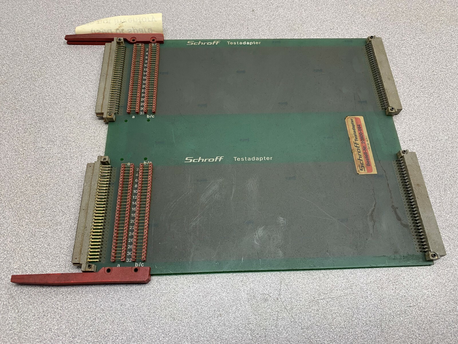 USED SCHROFF TESTADAPTER 20800-094 USED SCHROFF TESTADAPTER 20800-094
