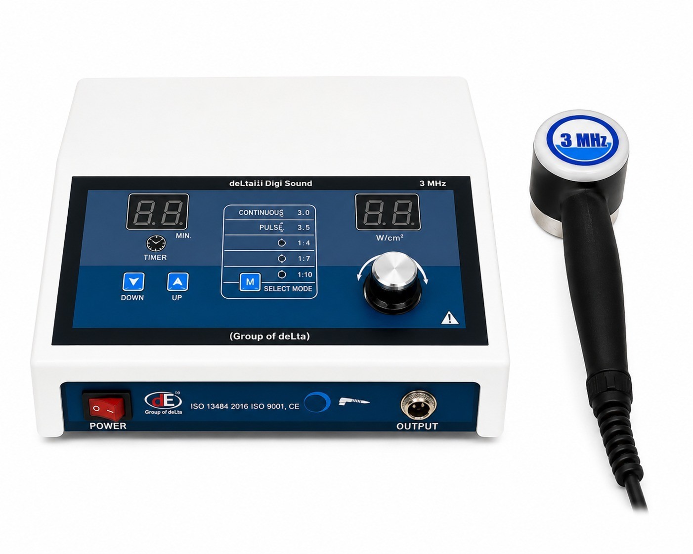 Ultrasound Therapy Machine with 3 MHz Therapy Device ;: Ultrasound Therapy Machine with 3 MHz Therapy Device ;: